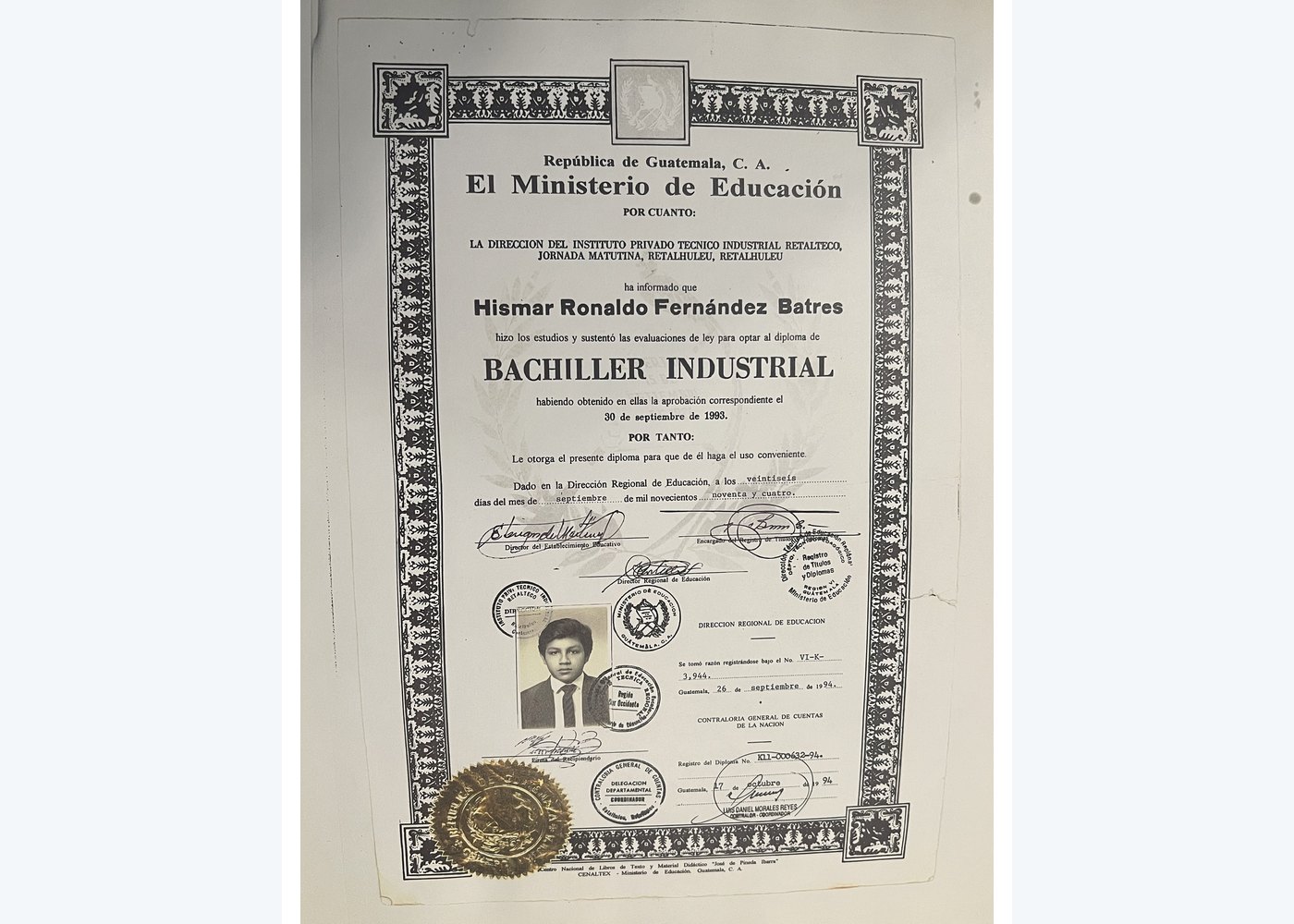 Industrial Technical Degree Credential certificate preview
